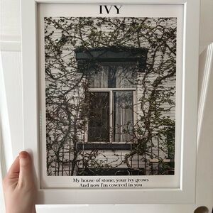 Taylor Swift Evermore Ivy Wall Art Print